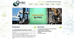 Desktop Screenshot of gyec.com.mx